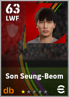 Son Seung-Beom eFootball player card