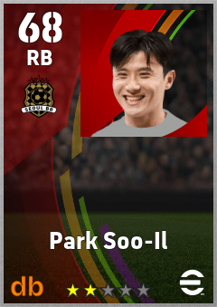 Park Soo-Il — RB, OVR 68, MAX 68