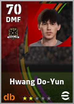 Hwang Do-Yun eFootball player card