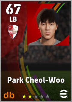 Park Cheol-Woo eFootball player card