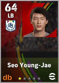 Seo Young-Jae eFootball player card