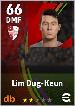 Lim Dug-Keun eFootball player card