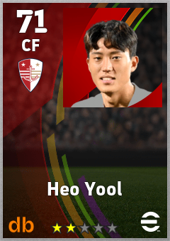 Heo Yool eFootball player card