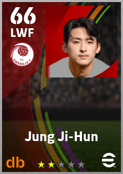 Jung Ji-Hun eFootball player card
