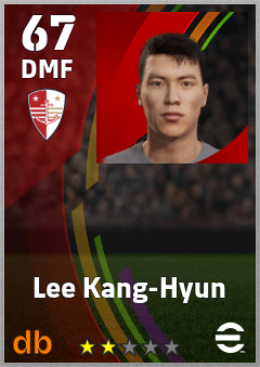 Lee Kang-Hyun eFootball player card