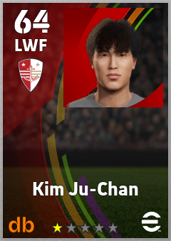 Kim Ju-Chan — LWF, OVR 64, MAX 64