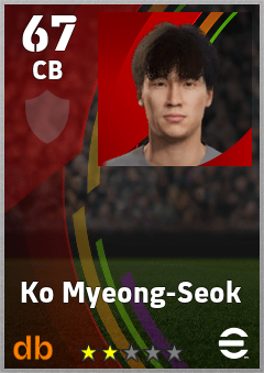 Ko Myeong-Seok eFootball player card