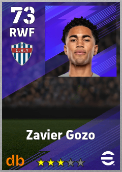 Zavier Gozo eFootball player card