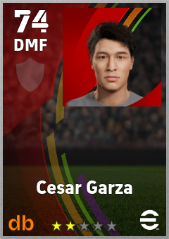 Cesar Garza eFootball player card