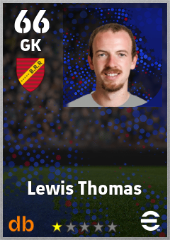 Lewis Thomas — GK, OVR 66, MAX 66