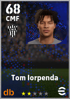 Tom Iorpenda — CMF, OVR 68, MAX 68