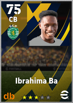 Ibrahima Ba — CB, OVR 75, MAX 75