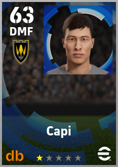 Capi — DMF, OVR 63, MAX 63