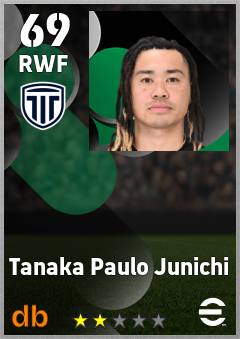 Tanaka Paulo Junichi — RWF, OVR 69, MAX 69