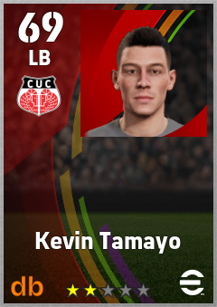 Kevin Tamayo — LB, OVR 69, MAX 69