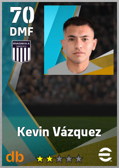 Kevin Vázquez eFootball player card