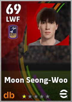 Moon Seong-Woo eFootball player card