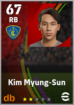 Kim Myung-Sun — RB, OVR 67, MAX 67