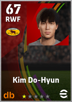 Kim Do-Hyun — RWF, OVR 67, MAX 67