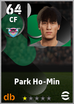 Park Ho-Min — CF, OVR 64, MAX 64