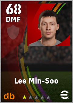 Lee Min-Soo — DMF, OVR 68, MAX 68