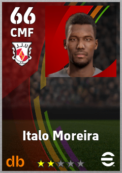 Italo Moreira — CMF, OVR 66, MAX 66