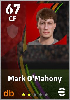 Mark O'Mahony eFootball player card