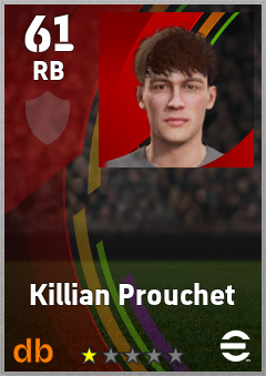 Killian Prouchet eFootball player card