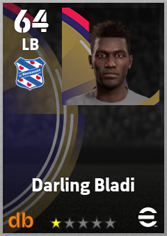 Darling Bladi — LB, OVR 64, MAX 64