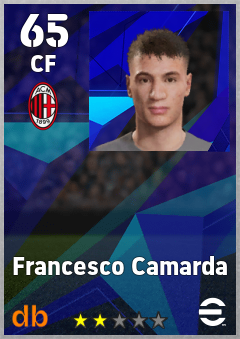 Francesco Camarda eFootball player card