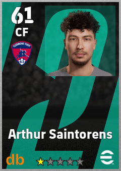 Arthur Saintorens — CF, OVR 61, MAX 61