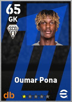 Oumar Pona eFootball player card