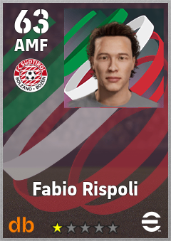 Fabio Rispoli — AMF, OVR 63, MAX 63