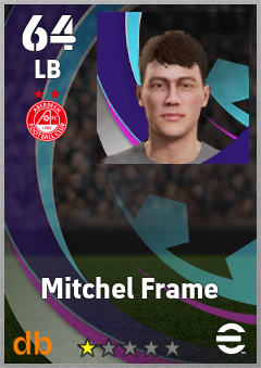 Mitchel Frame — LB, OVR 64, MAX 64