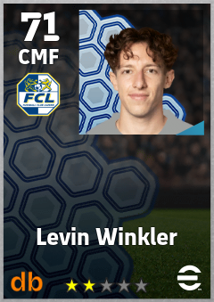 Levin Winkler — CMF, OVR 71, MAX 71