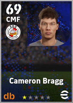 Cameron Bragg — CMF, OVR 69, MAX 69