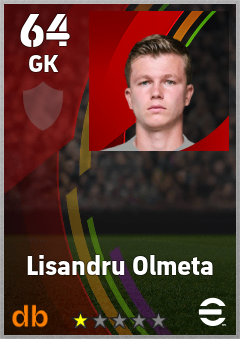 Lisandru Olmeta eFootball player card