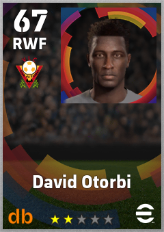 David Otorbi eFootball player card