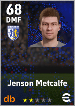 Jenson Metcalfe eFootball player card