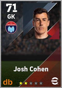 Josh Cohen — GK, OVR 71, MAX 71