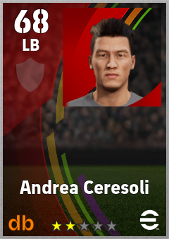 Andrea Ceresoli eFootball player card
