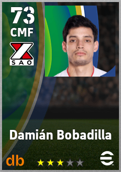 Damián Bobadilla eFootball player card