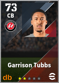 Garrison Tubbs — CB, OVR 73, MAX 73