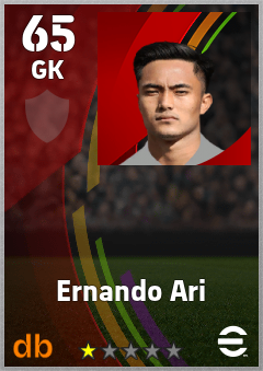 Ernando Ari eFootball player card