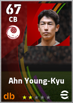 Ahn Young-Kyu eFootball player card