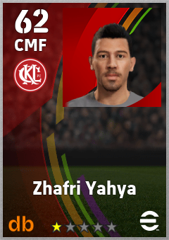 Zhafri Yahya eFootball player card