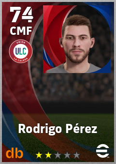 Rodrigo Pérez eFootball player card