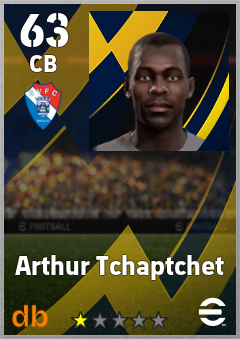 Arthur Tchaptchet — CB, OVR 63, MAX 63