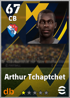 Arthur Tchaptchet — CB, OVR 67, MAX 67