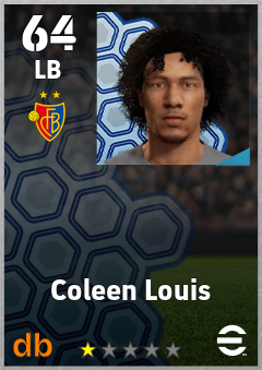 Coleen Louis — LB, OVR 64, MAX 64